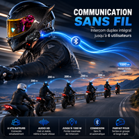 Intercom Moto avec Caméra 1080P – WiFi & Bluetooth