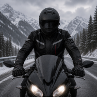 Gants Moto Hiver homologués CE 1 KPT Étanche Chauds Tactile