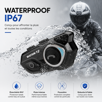 Intercom Moto Bluetooth 5.1 Étanche 300m