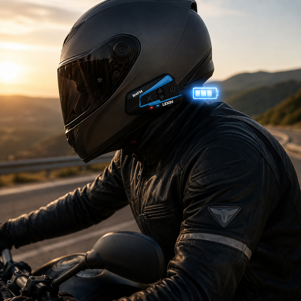 Intercom Moto Bluetooth 10 Motards – Portée 2000 m