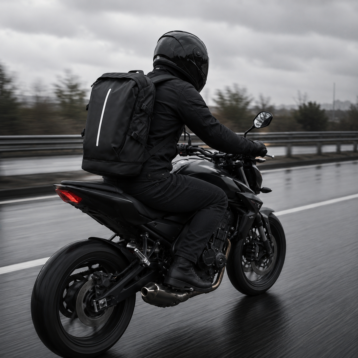 Sac à Dos Moto XL Compatible Tous Casques