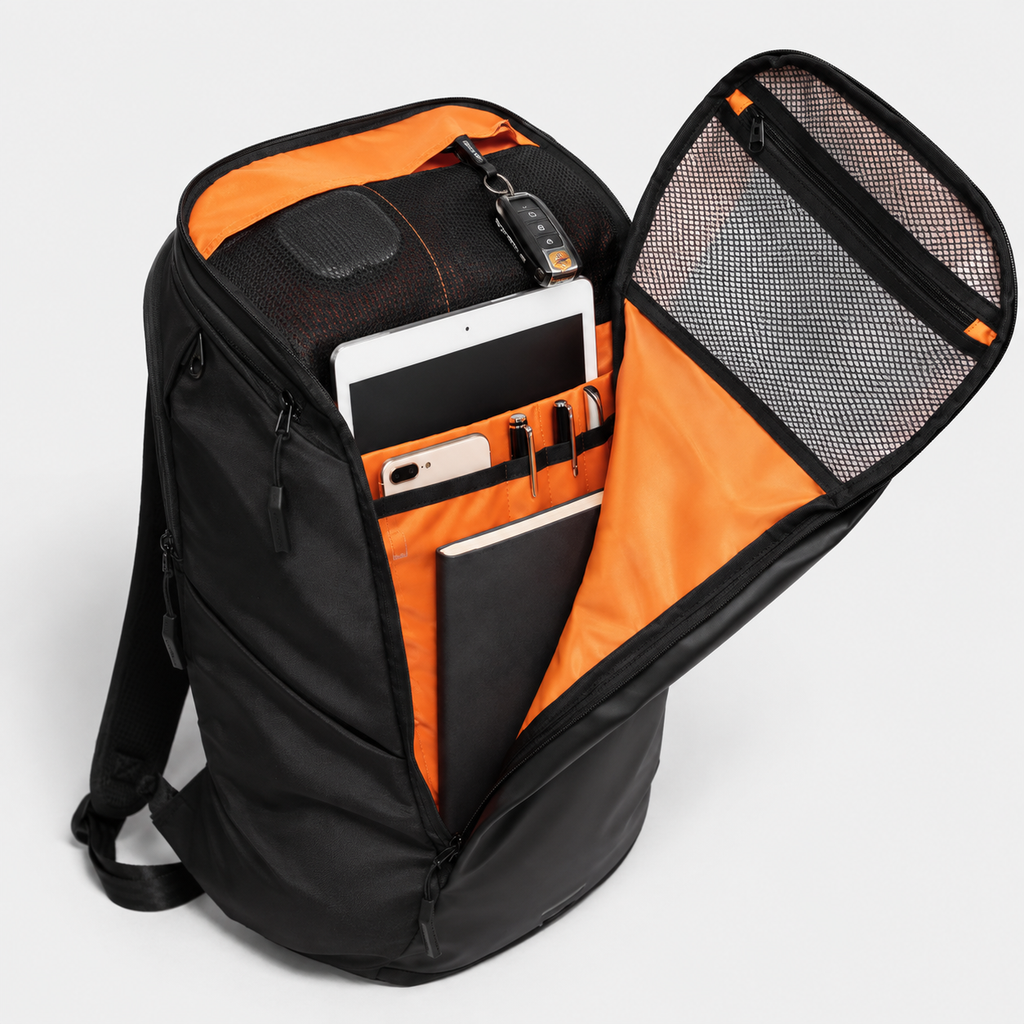 Sac à Dos Moto Étanche Anti-Vol 17 Pouces