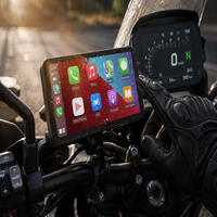 Écran CarPlay Moto Sans Fil 6 Pouces – Apple & Android Auto – Étanche
