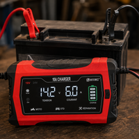 Chargeur Batterie Voiture & Moto Intelligent 12V/24V – 10A à 20A