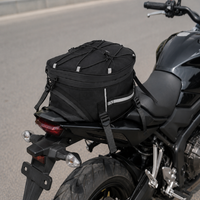Sacoche Moto de Selle Extensible 10-18L