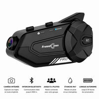 Intercom Moto avec Caméra 1080P – WiFi & Bluetooth