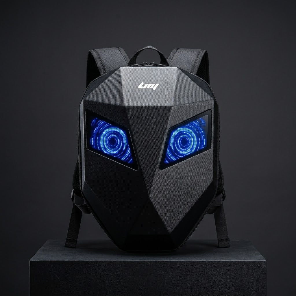 Sac à Dos Moto LED Étanche Écran Bluetooth