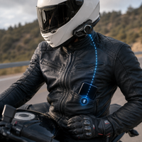Intercom Moto Bluetooth 5.1 Étanche 300m