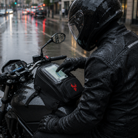 Sacoche Moto Réservoir Étanche Sangles Tactile