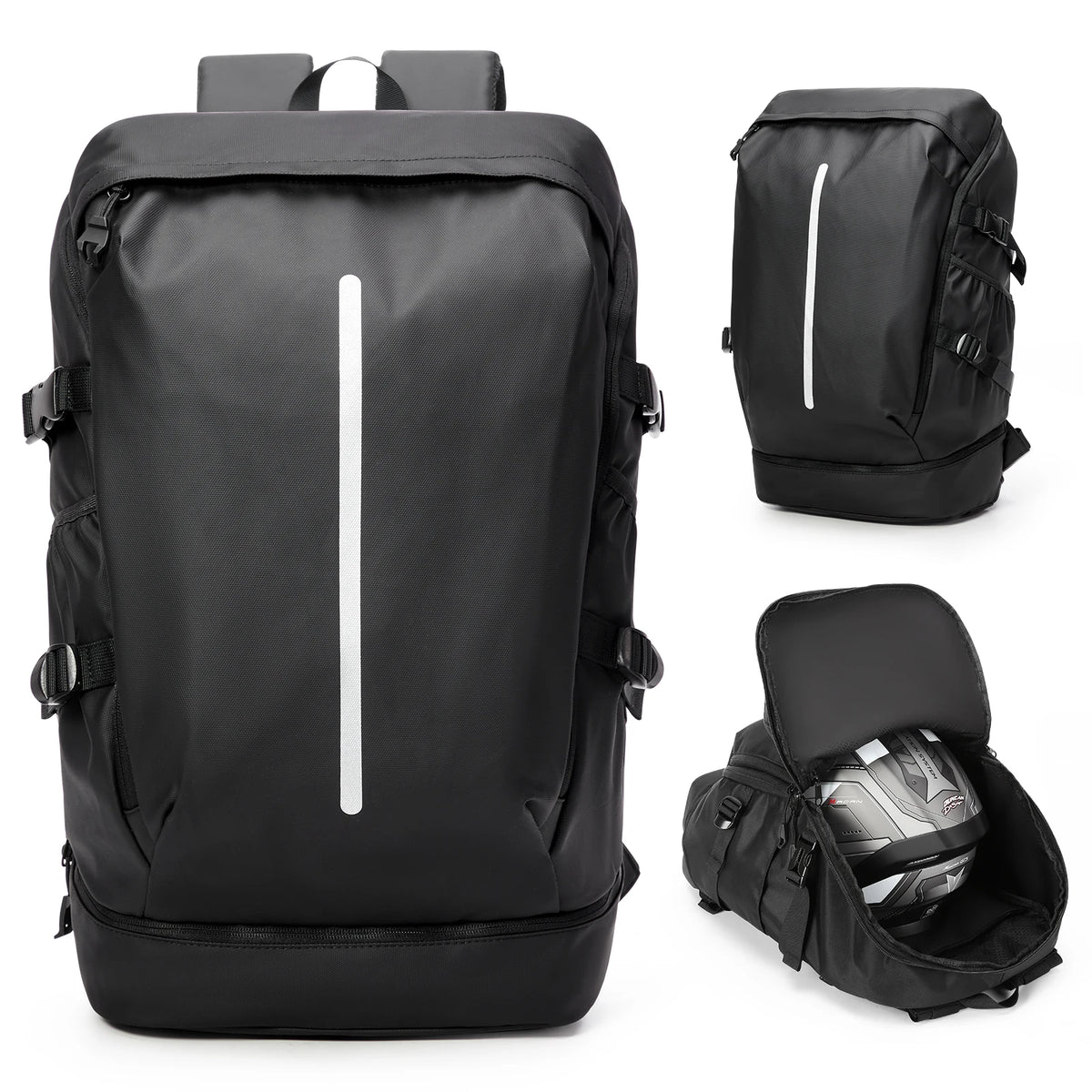Sac à Dos Moto XL Compatible Tous Casques