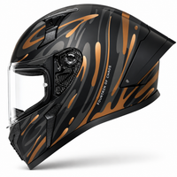Casque Moto Intégral Ventilé – Coque ABS – ECE 22.06 – Noir Or