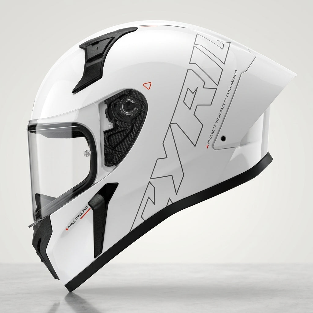 Casque Moto Intégral Ventilé – Coque ABS – ECE 22.06 - Blanc