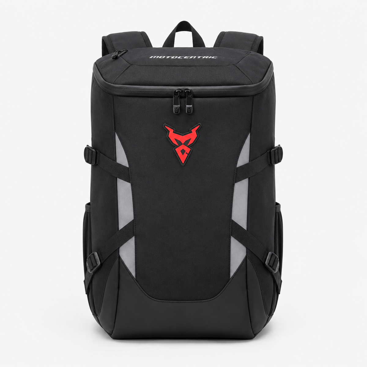 Sac à Dos Moto Étanche 28L Extensible Réfléchissant