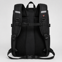 Sac à Dos Moto Étanche 28L Extensible Réfléchissant