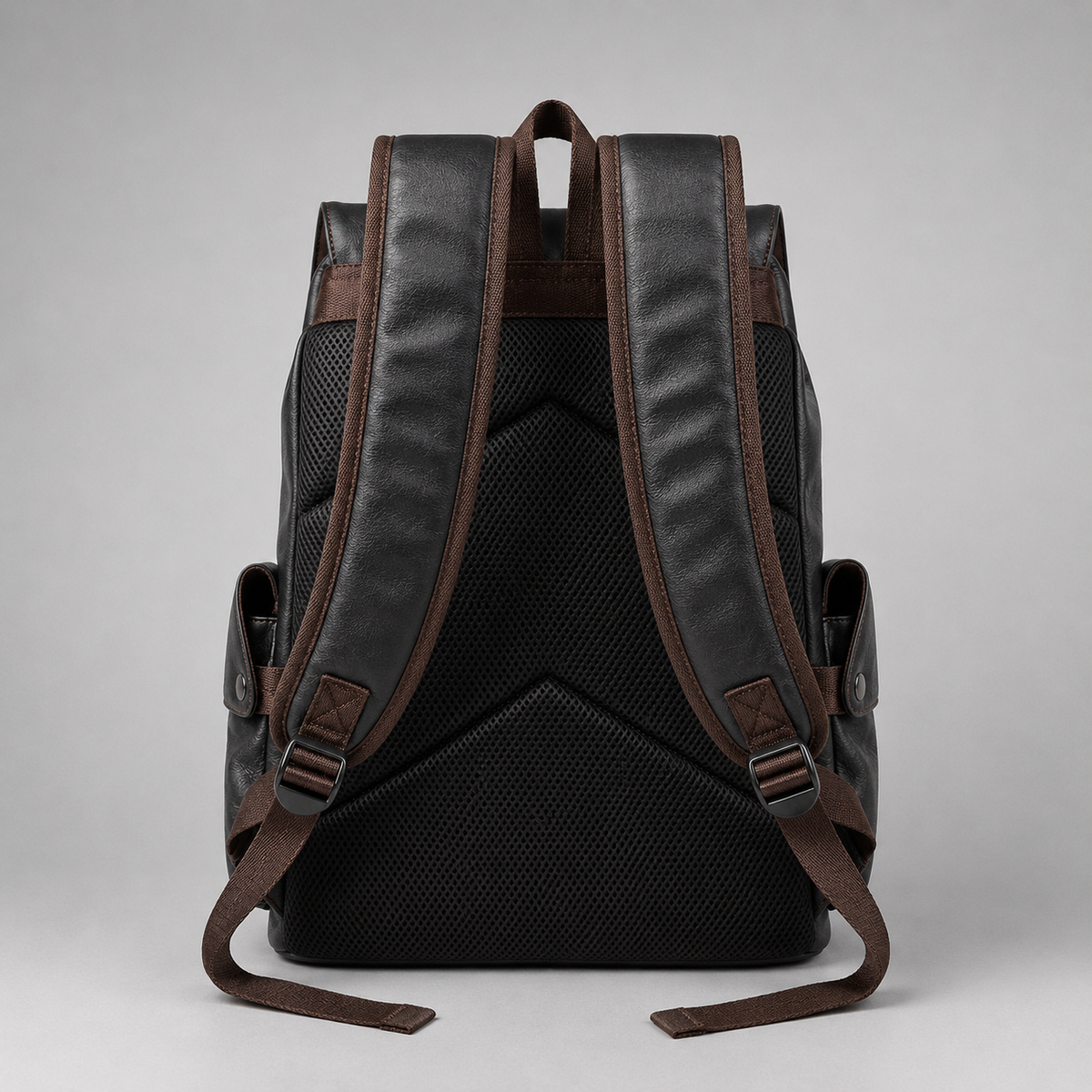 Sac à Dos Moto Vintage Cuir Imperméable 30L
