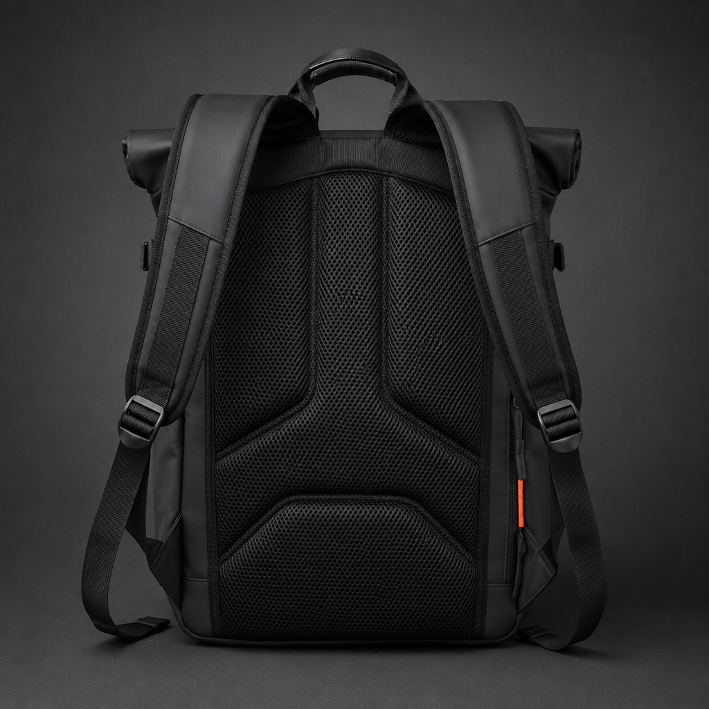 Sac à Dos Moto Étanche Roll-Top 25L