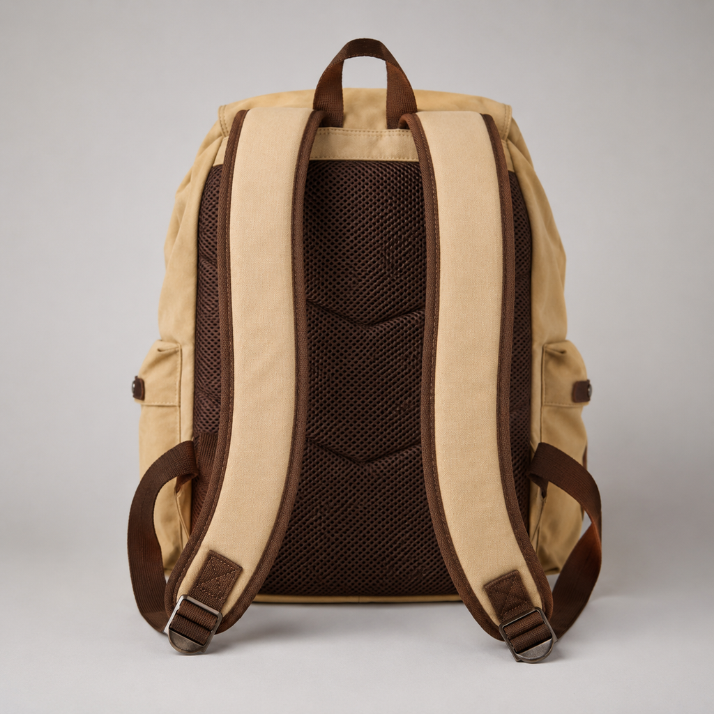 Sac à Dos Moto Vintage Toile 30L