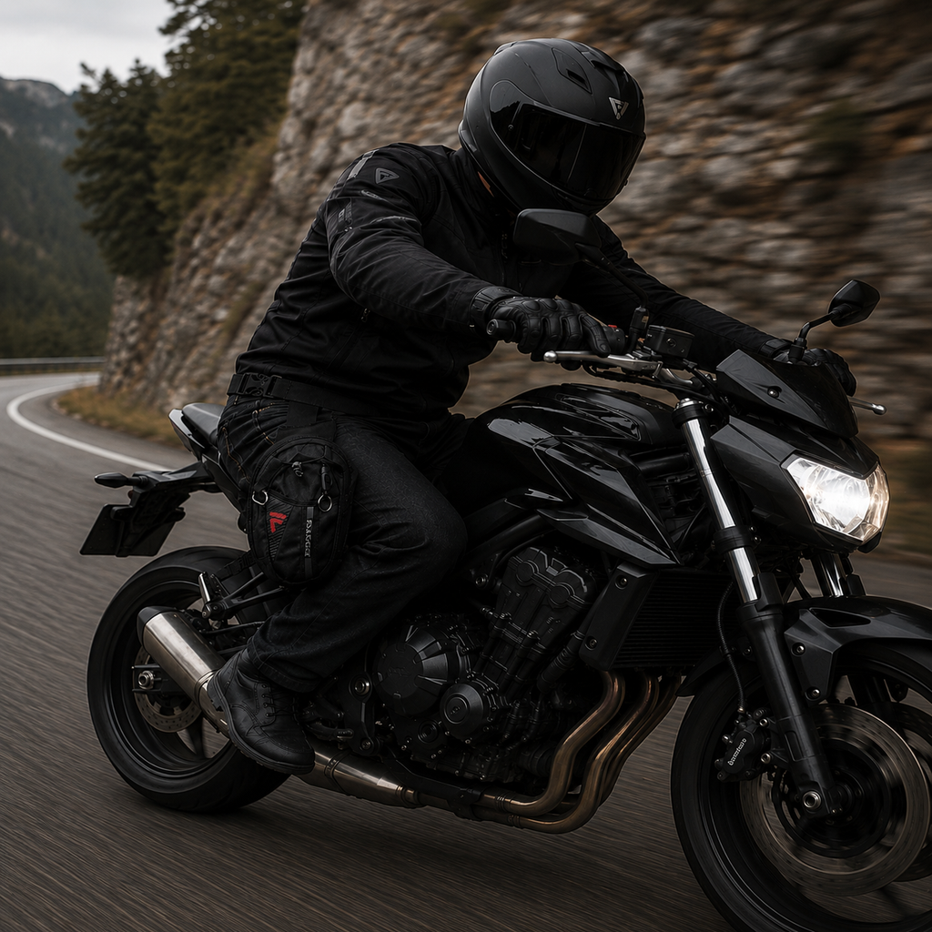 Sacoche de Jambe Moto Anti-Friction