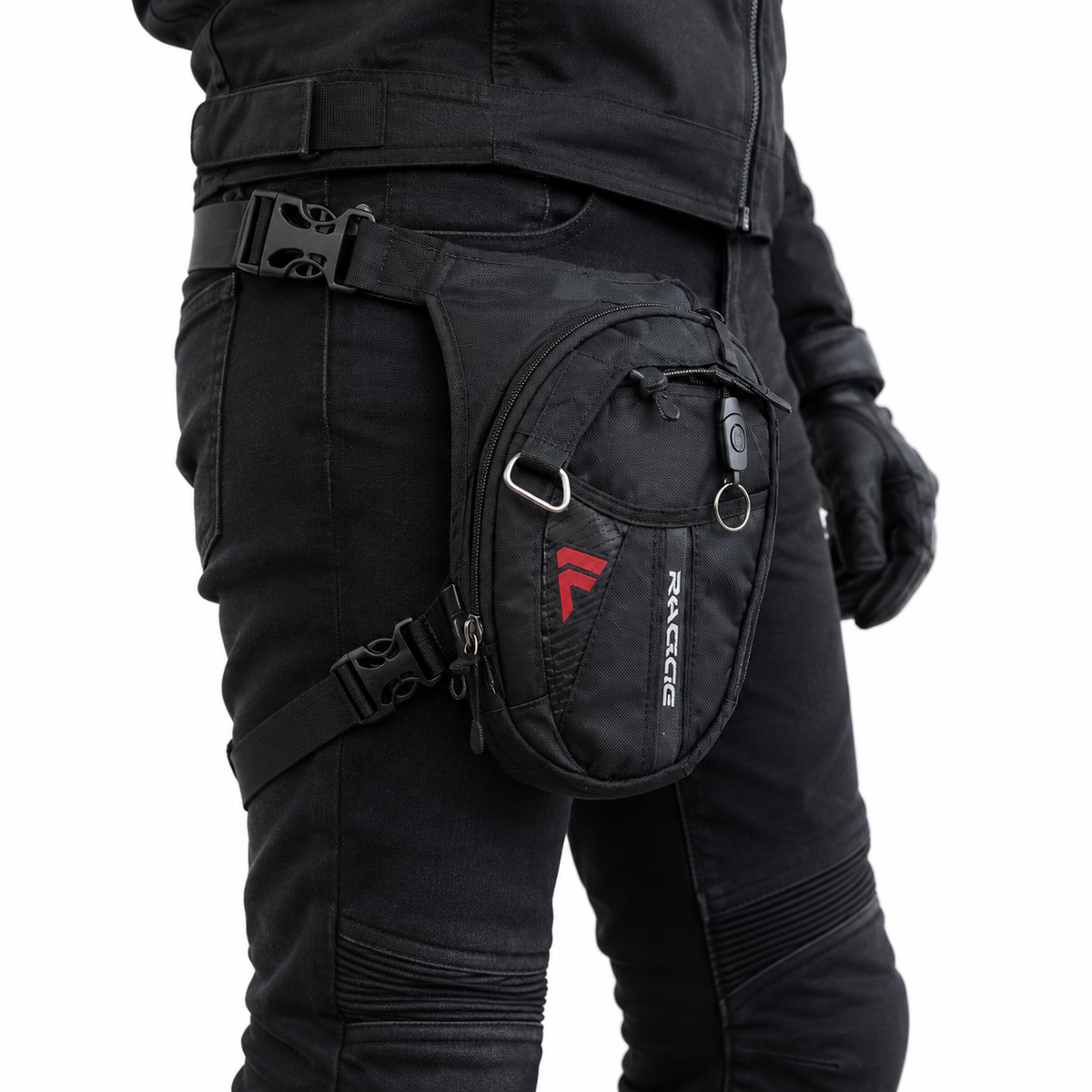 Sacoche de Jambe Moto Anti-Friction